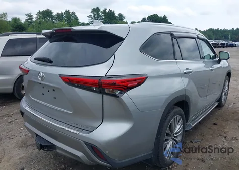 2022 Toyota Highlander Platinum из США, поврежденный, VIN 5TDFZRBH7NS209781